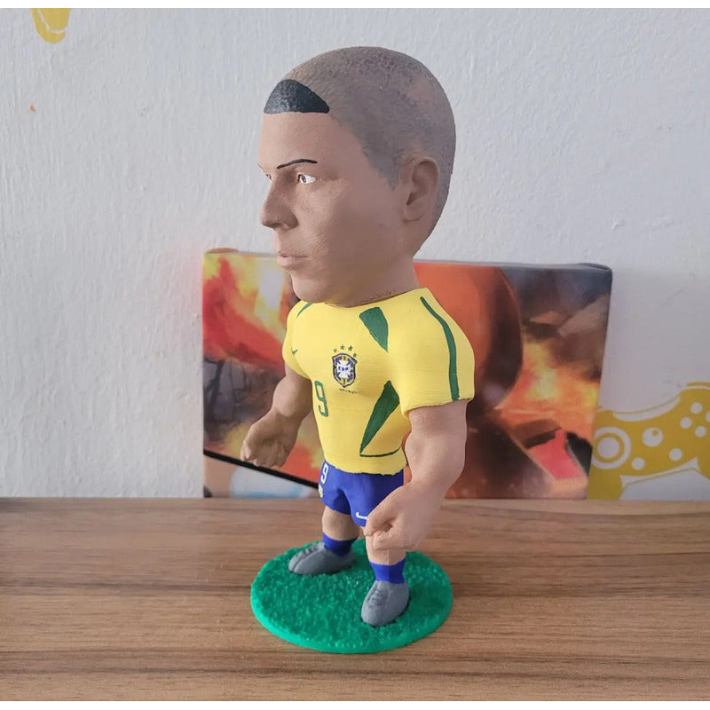 Figura De Futbolista Fuertecito Ronaldo Nazário