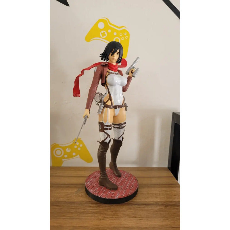 Figura De Acción Mikasa Base Ladrillo Attack Of Titans