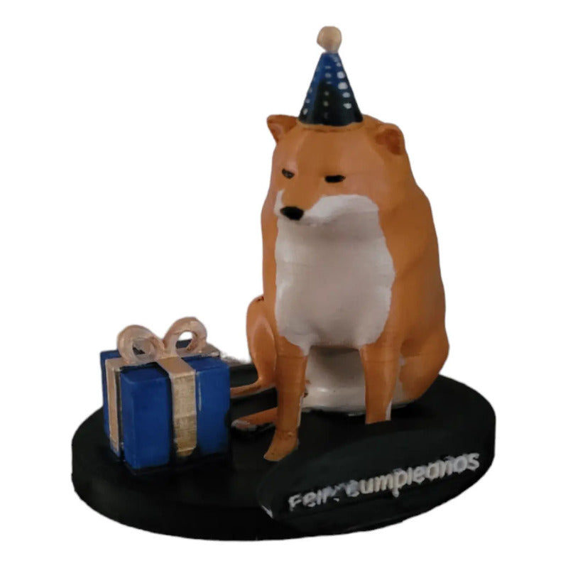 Figura De Accion Feliz Cumple Años Cheems