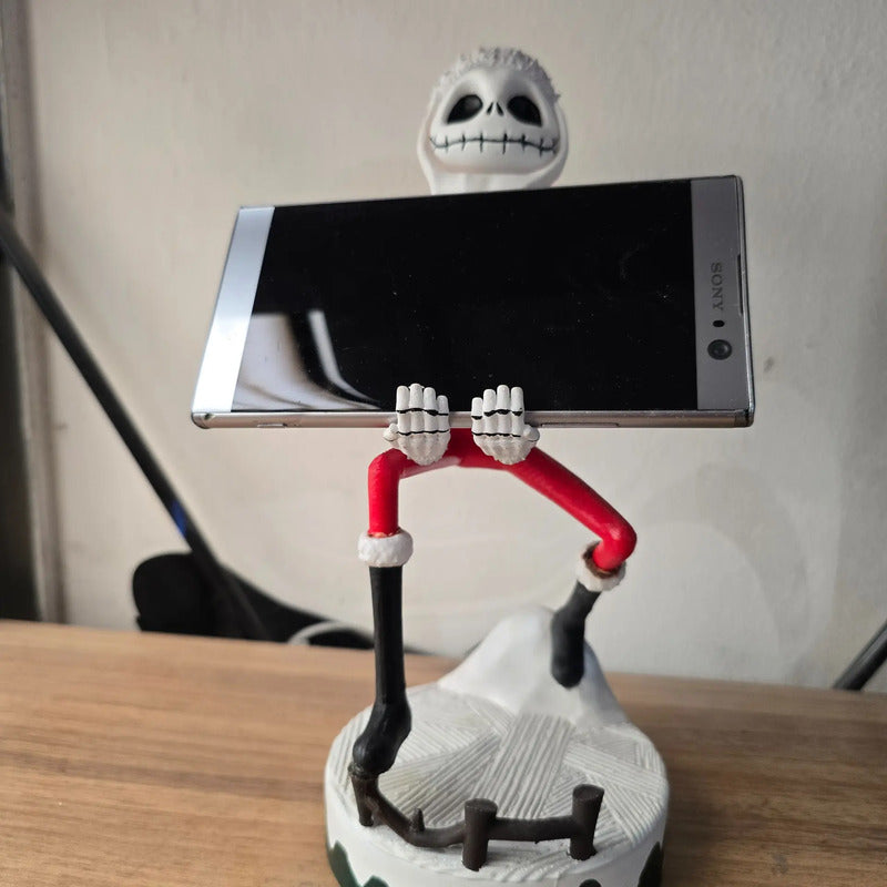 Soporte Para Control Play Xbox O Celular Jack Skellington