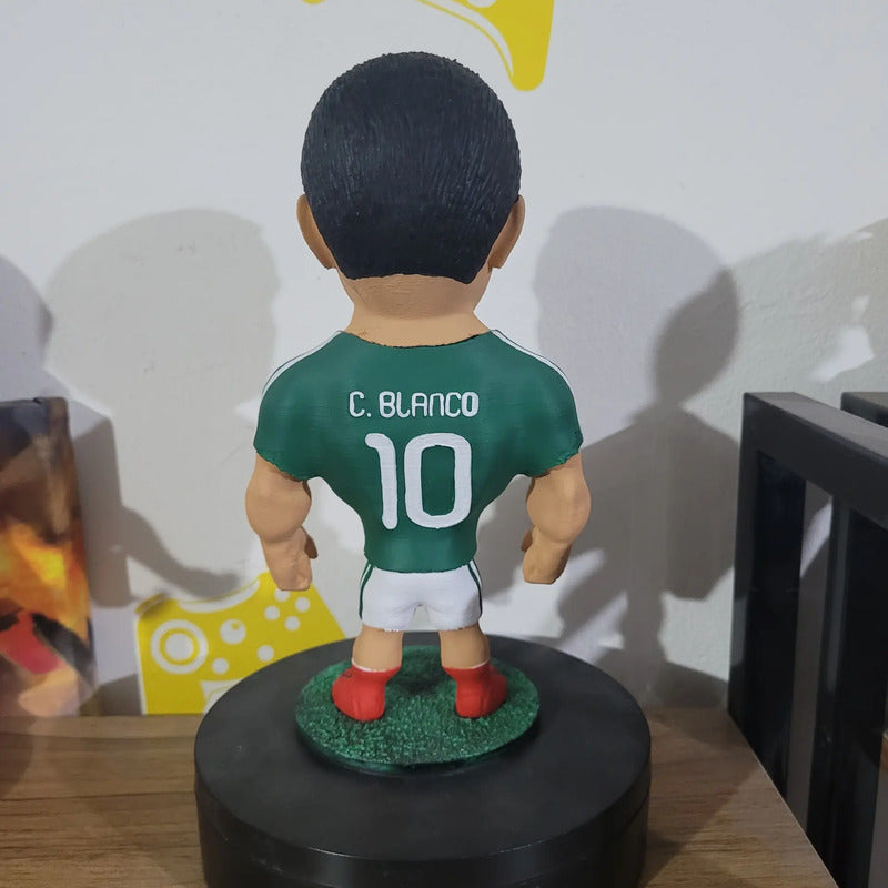 Figura De Futbolista Fuertecito Cuauhtemoc Blanco  America