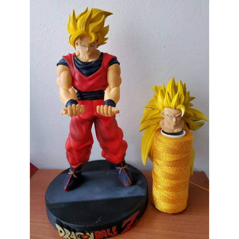Soporte Control Play Xbox Goku Dos Cabezas Dragon Ball