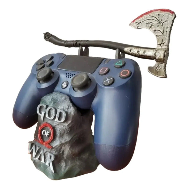 Soporte Para Control Xbox O Play God Of War Hacha