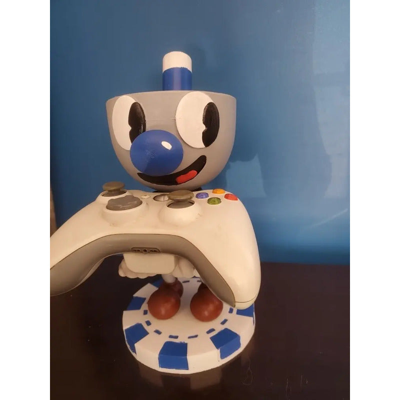 Soporte Para Control Play Xbox O Elular Mugman De Cuphead