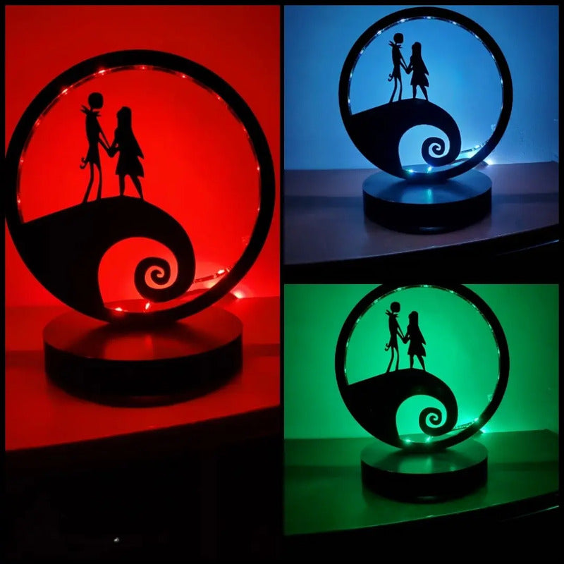 Lampara Jack Y Sally El Extraño Mundo De Jack Todos