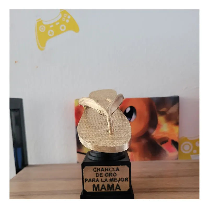 Trofeo Chancla Para Mamá Día De Madres