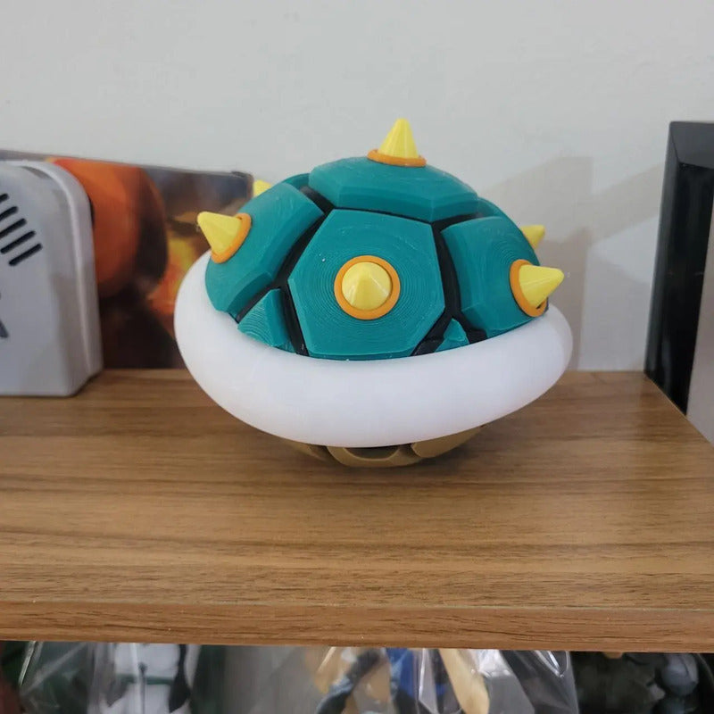 Tortuga De Mario Organizadora Para Sd De Nintendo Swich