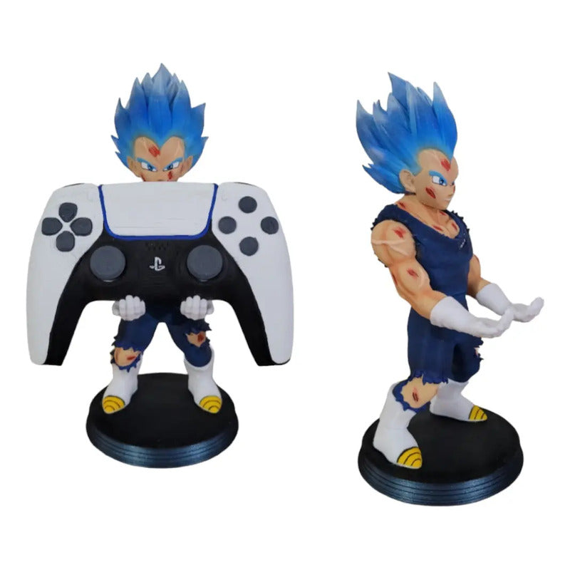 Soporte Control Play Xbox O Celular Vegeta Blue Dbz Super