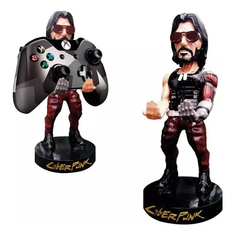 Soporte Para Control Xbox Play O Celular Ciberpunk Johnny