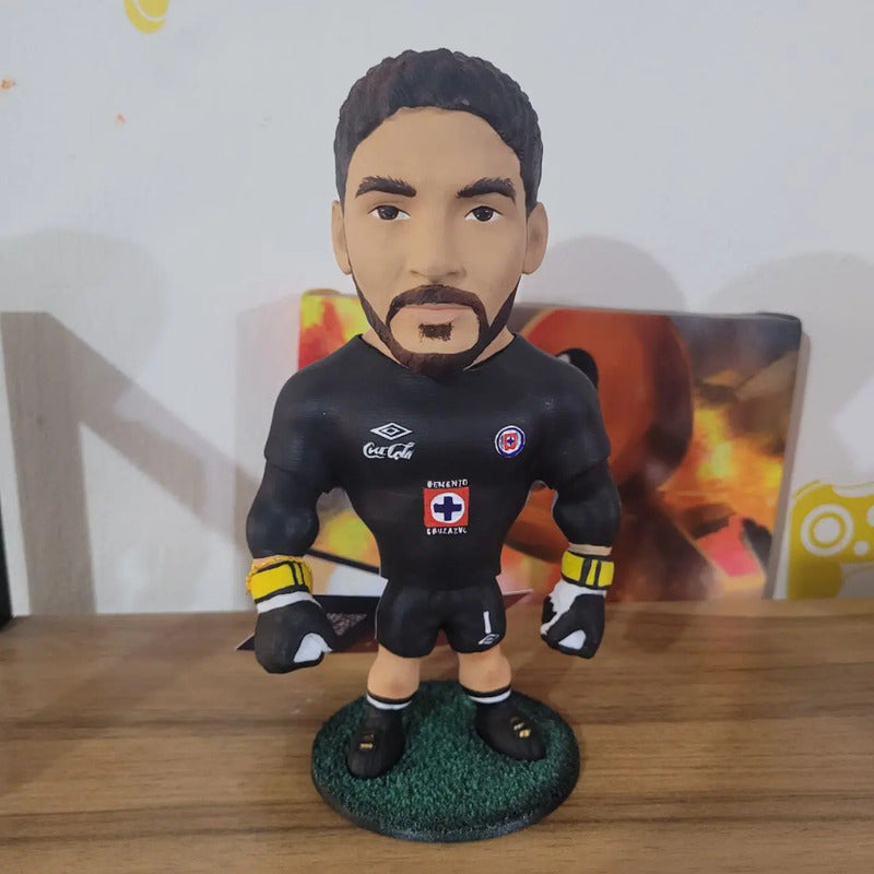 Figura De Futbolista Fuertecito José Corona Cruz Azul