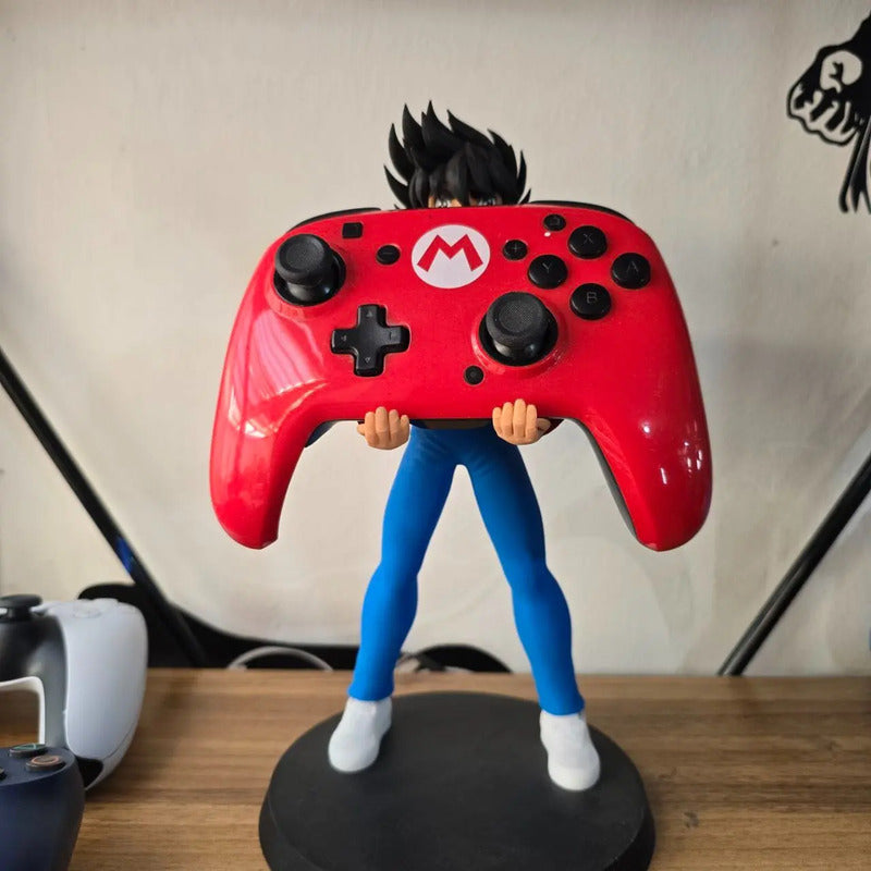 Soporte Control Play Xbox O Celular Seiya Caballeros Zodiaco Rojo