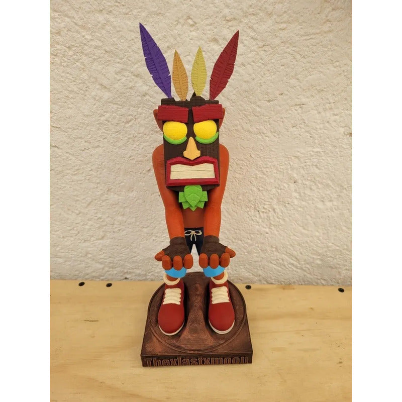 Soporte Para Control Play Xbox O Celular Crash Con Aku