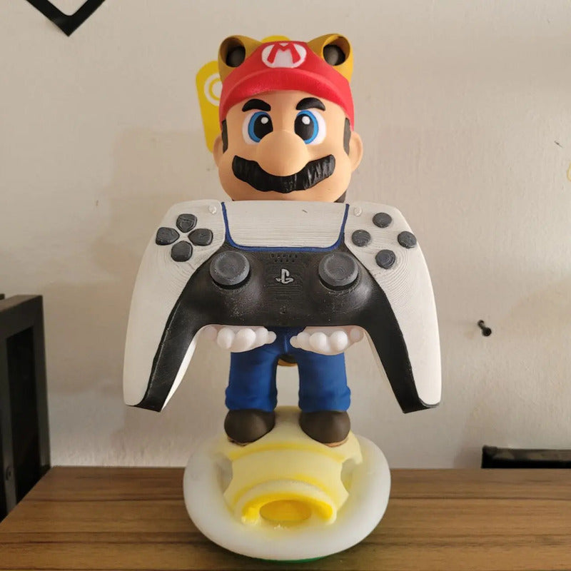 Soporte Para Mando O Celular De Mario Mapache