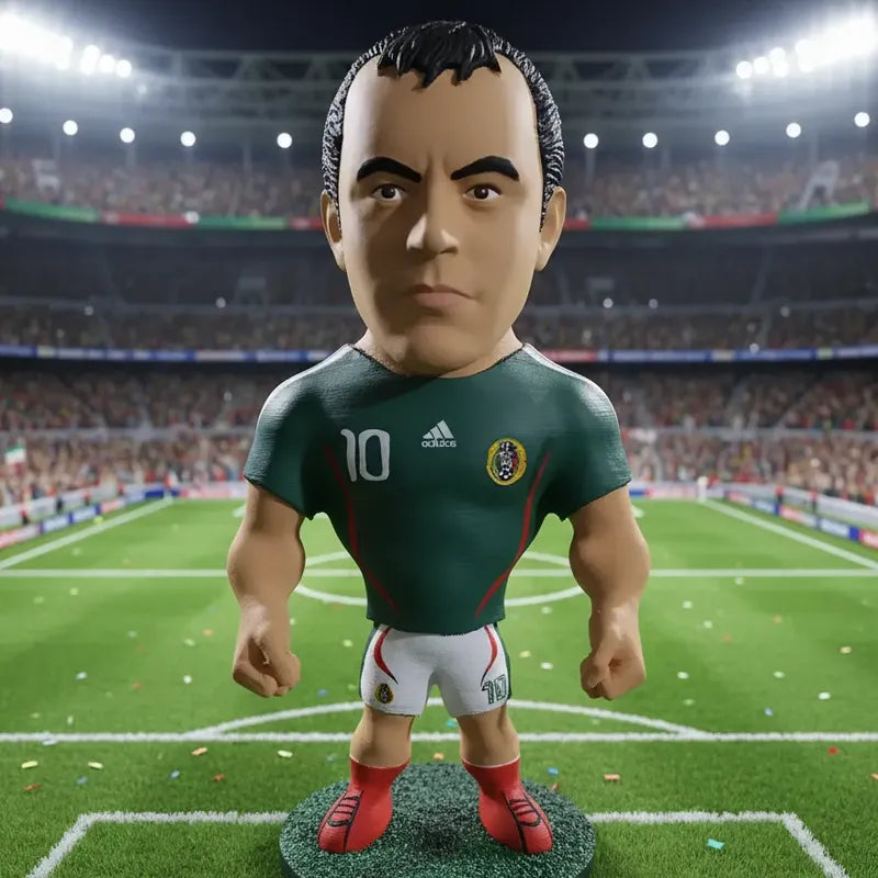 Figura De Futbolista Fuertecito Cuauhtemoc Blanco  America