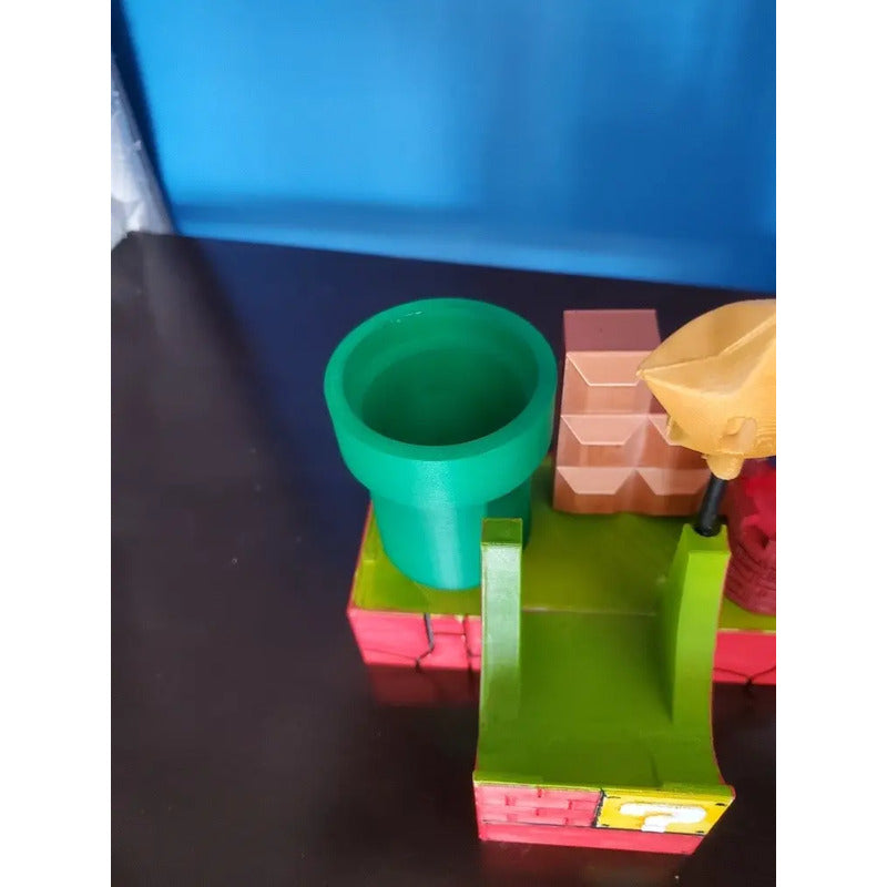 Soporte Para Control Nintendo Swich Y Amiibo Con Mario