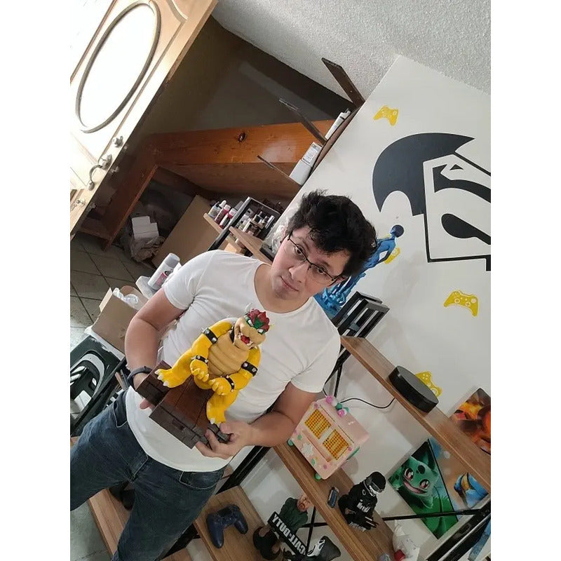 Soporte Control Play Xbox O Celular Bowser Mario Bros
