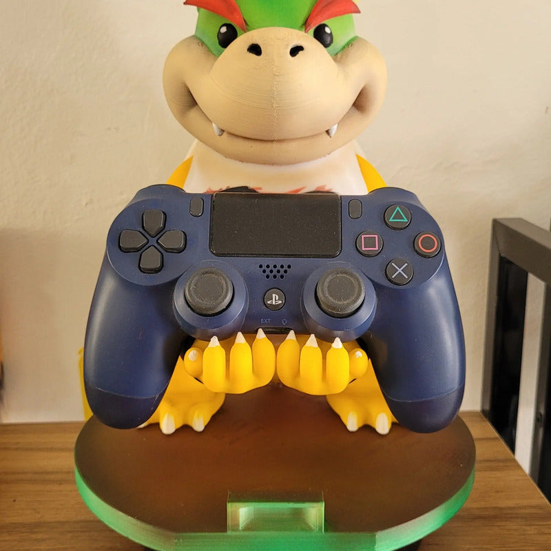 Soporte Control Play Xbox O Celular Bowser Junior Jr Mario