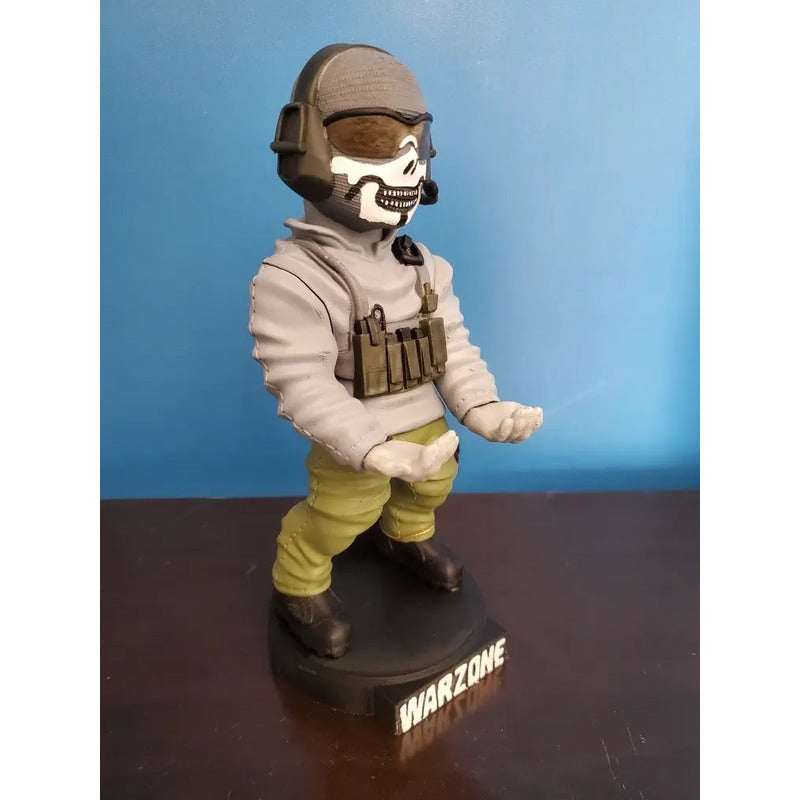 Soporte Para Control Xbox Play O Celular Ghost Riley Cod