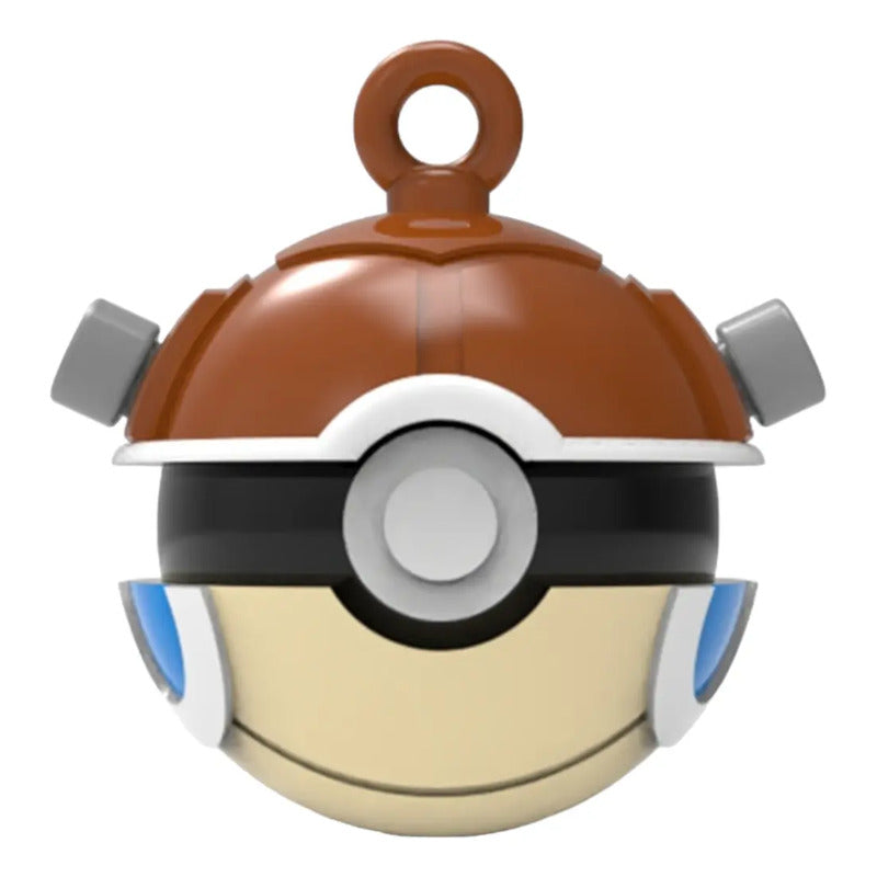 Esferas Árbol Navidad Tipo Pokebola Blastoidee 6 Pack Azul Pokebola
