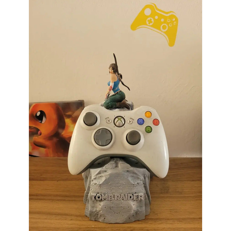 Soporte Control Play Xbox Lara Croft Tom Raider  Turquesa