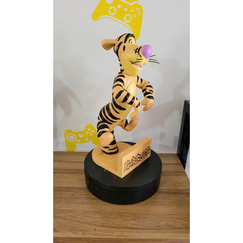 Figura   Tigger Winnie Pooh Personalizada Con Nombre