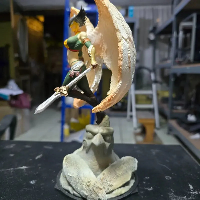 Figura De Hawkgirl Mujer Halcon Dc De 20 Cm