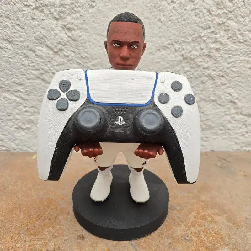 Soporte Control Play Xbox O Celular Kylian Mbappé Futbolista Blanco