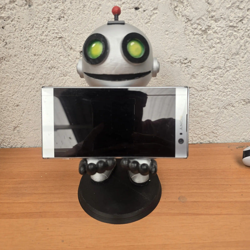 Soporte Control Play Xbox O Celular Ratchet And Clank Gris