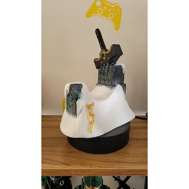 Soporte Control De Play O Xbox God Of War Martillo