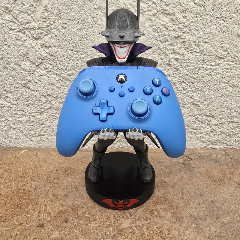 Soporte Control Play Xbox O Celular Batman Que Rie Negro