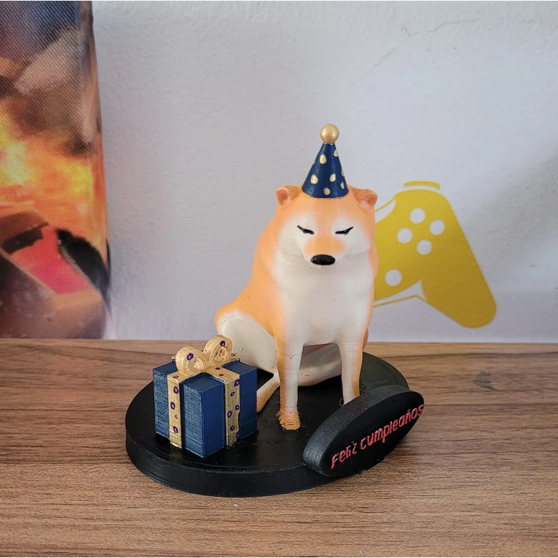 Figura De Accion Feliz Cumple Años Cheems