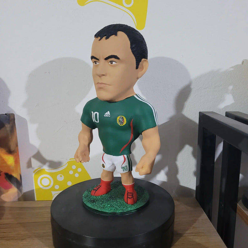 Figura De Futbolista Fuertecito Cuauhtemoc Blanco  America