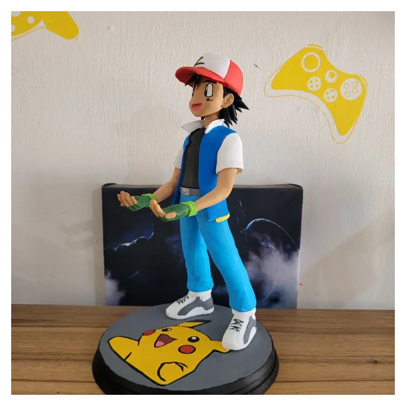 Soporte Control Play Xbox O Celular Ash Ketchum  Azul