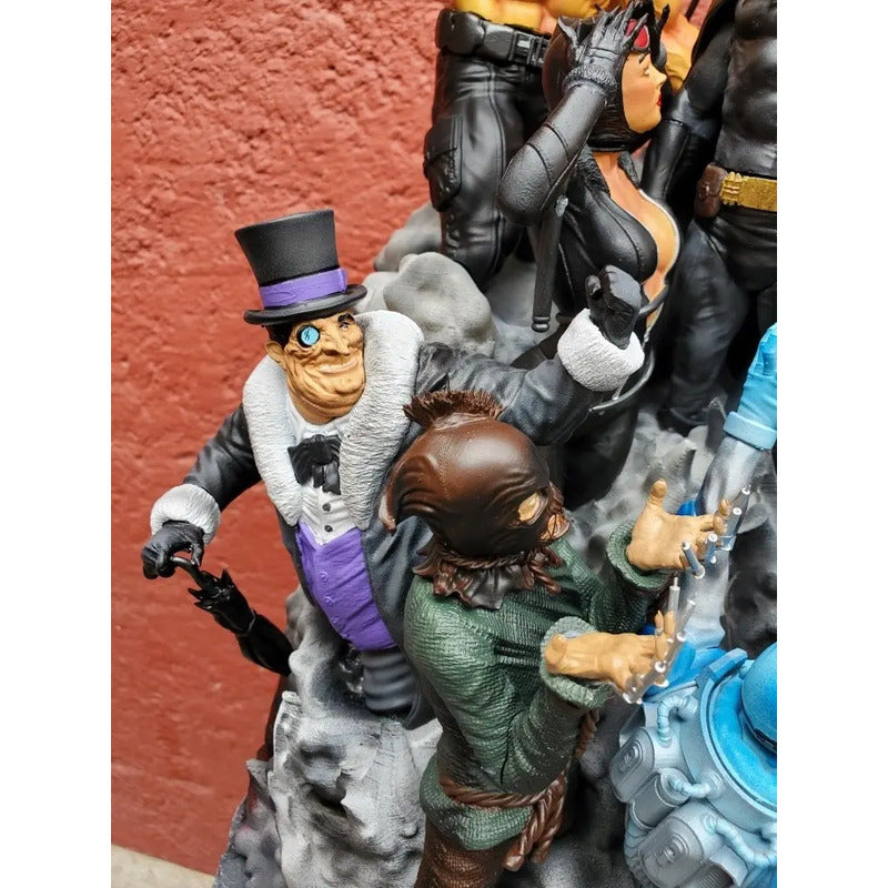Figura De Acción  Diorama Batman Sanity Todos Sus Enemigos
