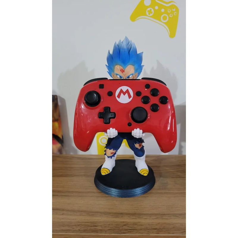 Soporte Control Play Xbox O Celular Vegeta Blue Dbz Super