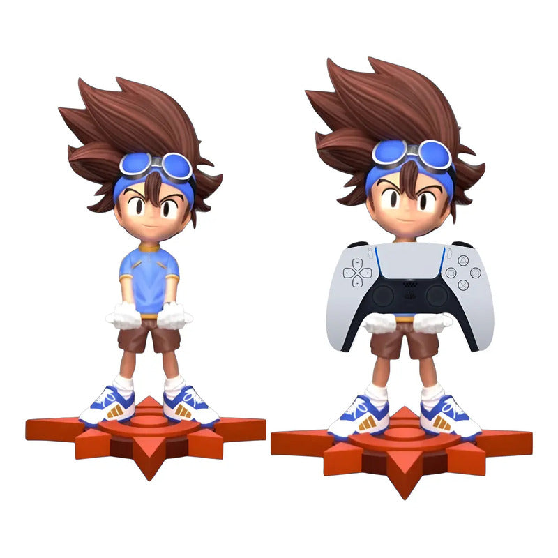 Soporte Para Control Play Xbox O Cel Tai Digimon Azul