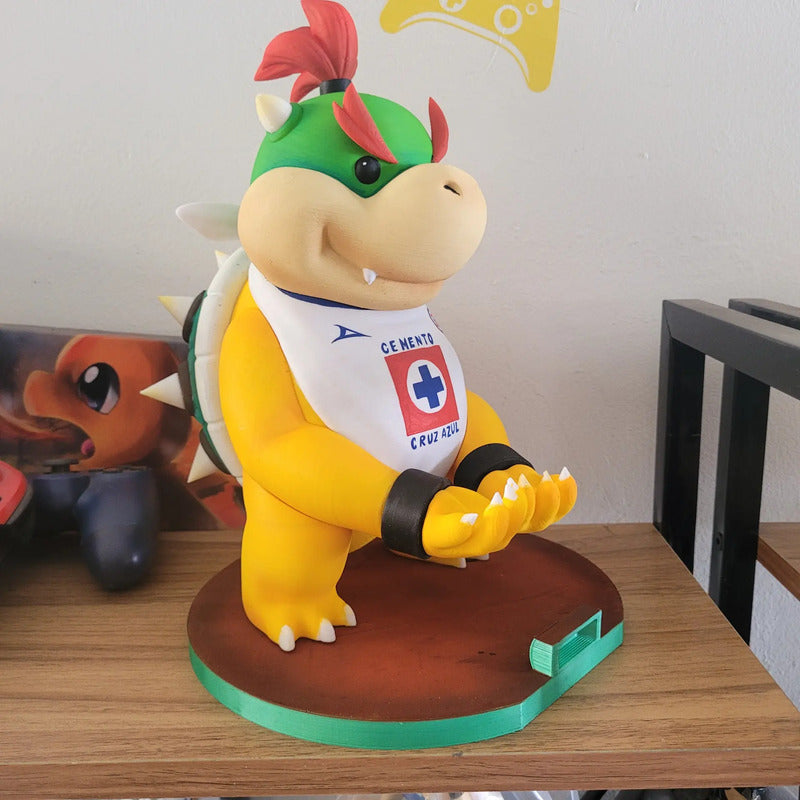 Soporte Control Play Xbox O Celular Bowser Junior Jr Mario