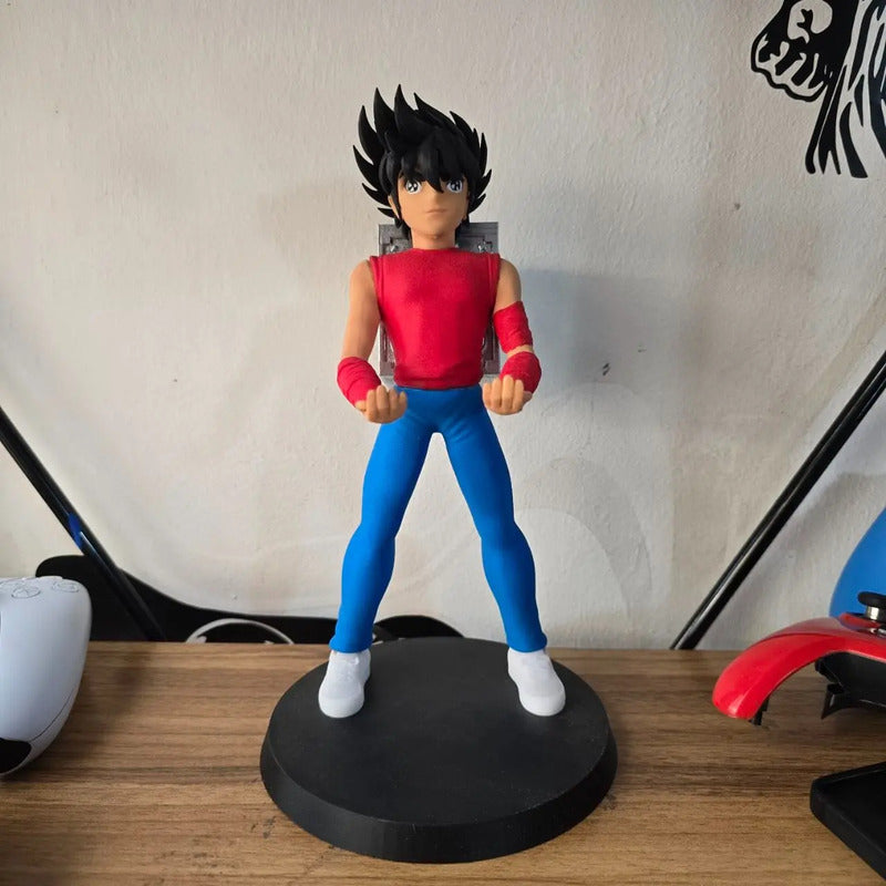 Soporte Control Play Xbox O Celular Seiya Caballeros Zodiaco Rojo