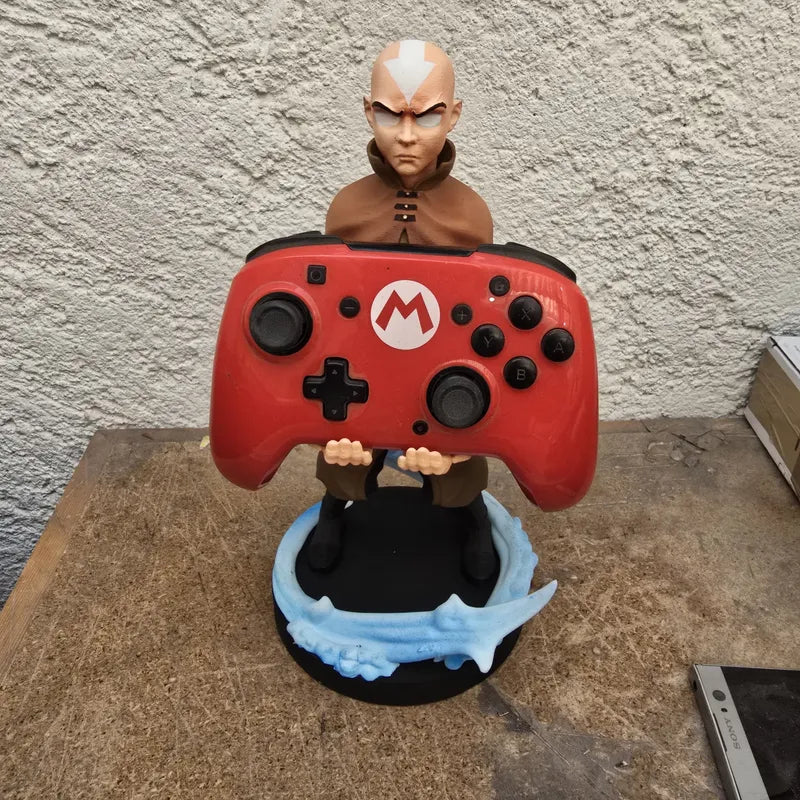 Soporte Control Play Xbox O Cel Avatar La Leyenda De Aang Amarillo