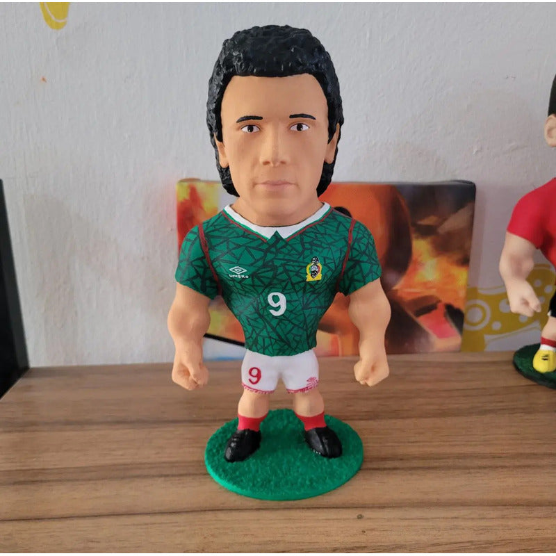 Figura De Futbolista Fuertecito Hugo Sánchez