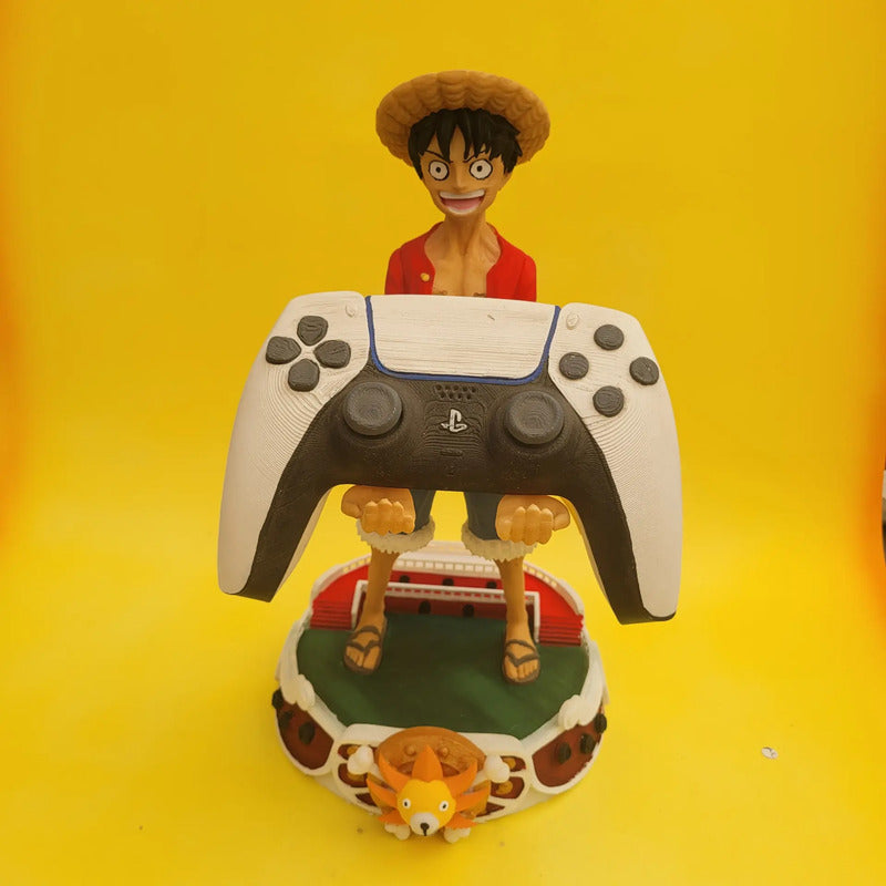 Soporte Control Play Xbox O Celular Luffy One Piece V2 Rojo