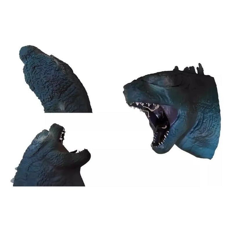 Cabeza De Godzilla Azul