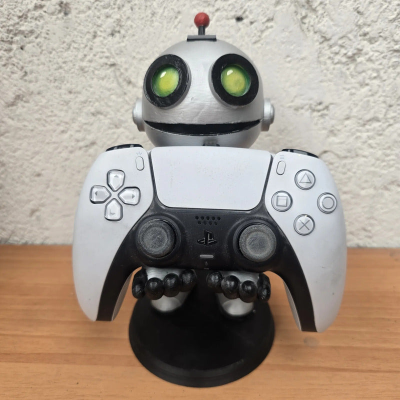 Soporte Control Play Xbox O Celular Ratchet And Clank Gris