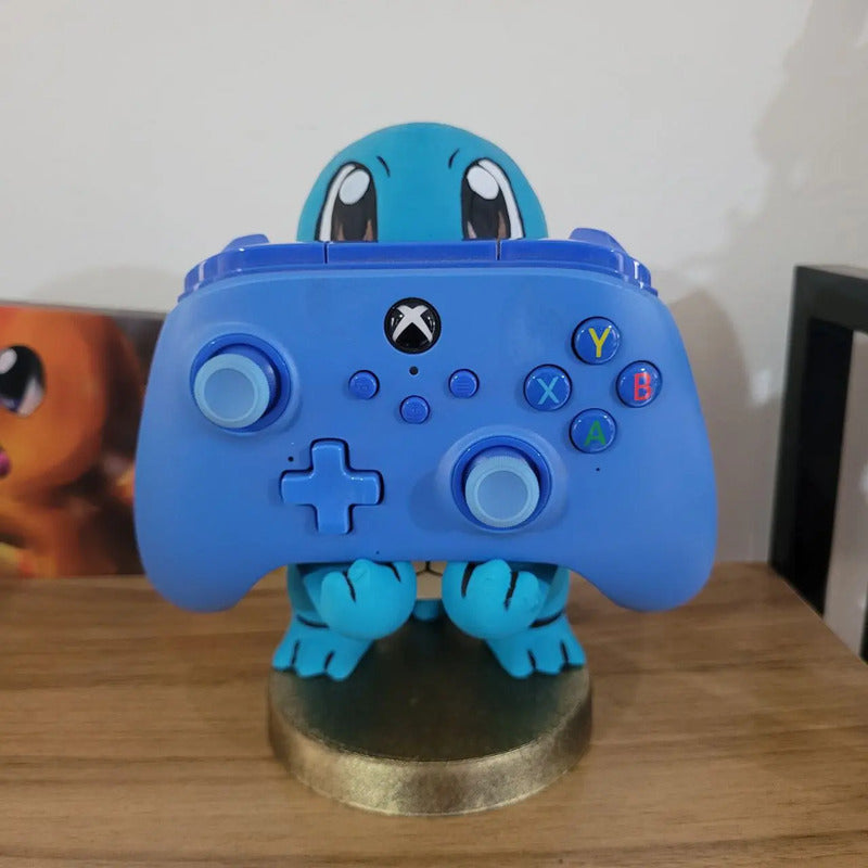Soporte Para Control  Ps4, Xbox Y Celular Pokémon Squirtle Celeste