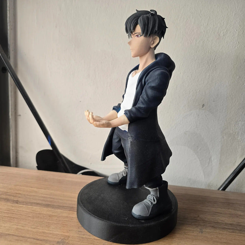 Soporte Para Control Play Xbox O Cel Solo Leveling Sung Jin Azul Oscuro