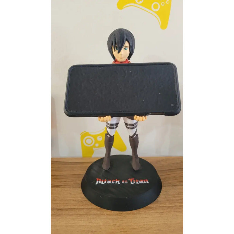 Soporte Control Play Switch Xbox Cel Mikasa Attack Of Titans