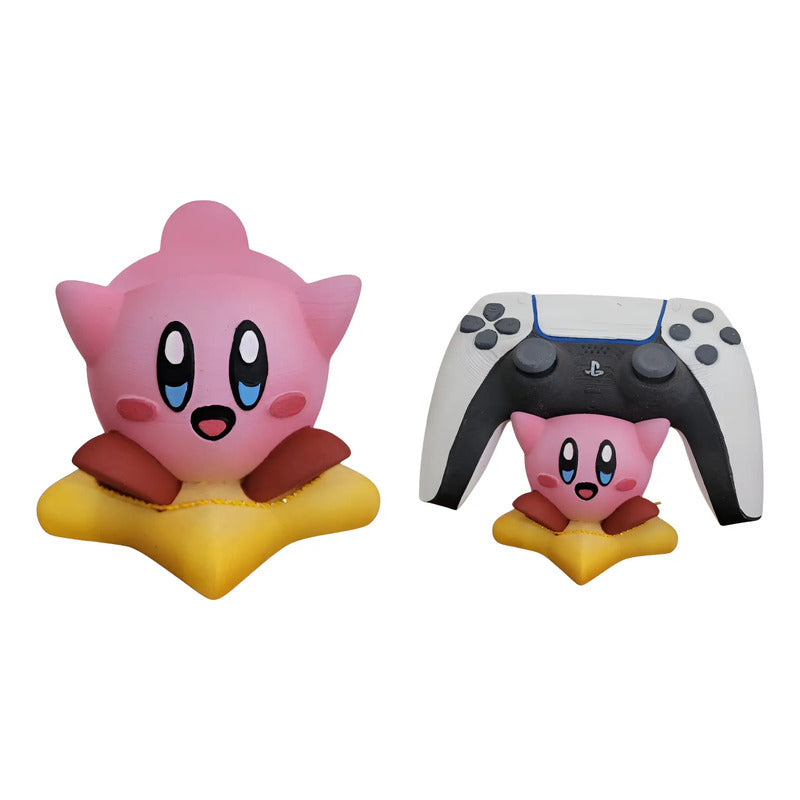 Soporte Para Control Ps4 Y Xbox Kirby Rosa