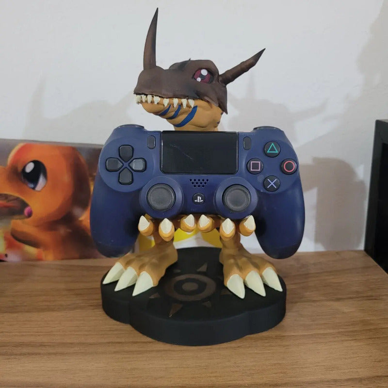 Soporte Para Control De Play Xbox O Cel Greymon Digimon