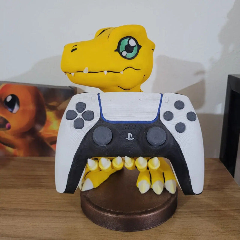 Soporte Para Control De Play Xbox O Cel Agumon Digimon