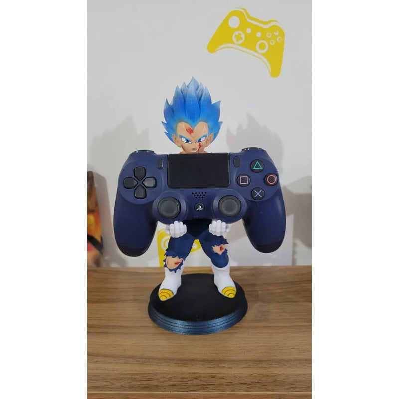 Soporte Control Play Xbox O Celular Vegeta Blue Dbz Super